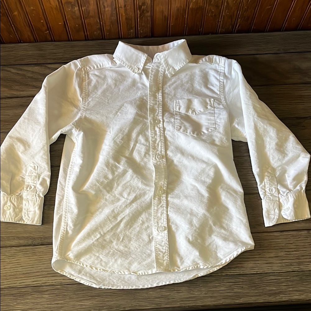 Children's Place White Button-Up